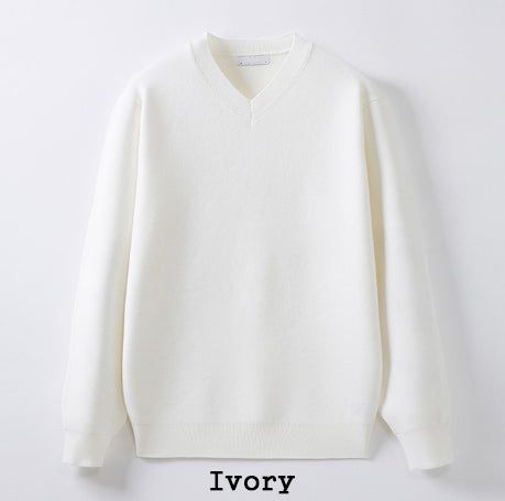 Kifree Loose Fit V-Neck Knit