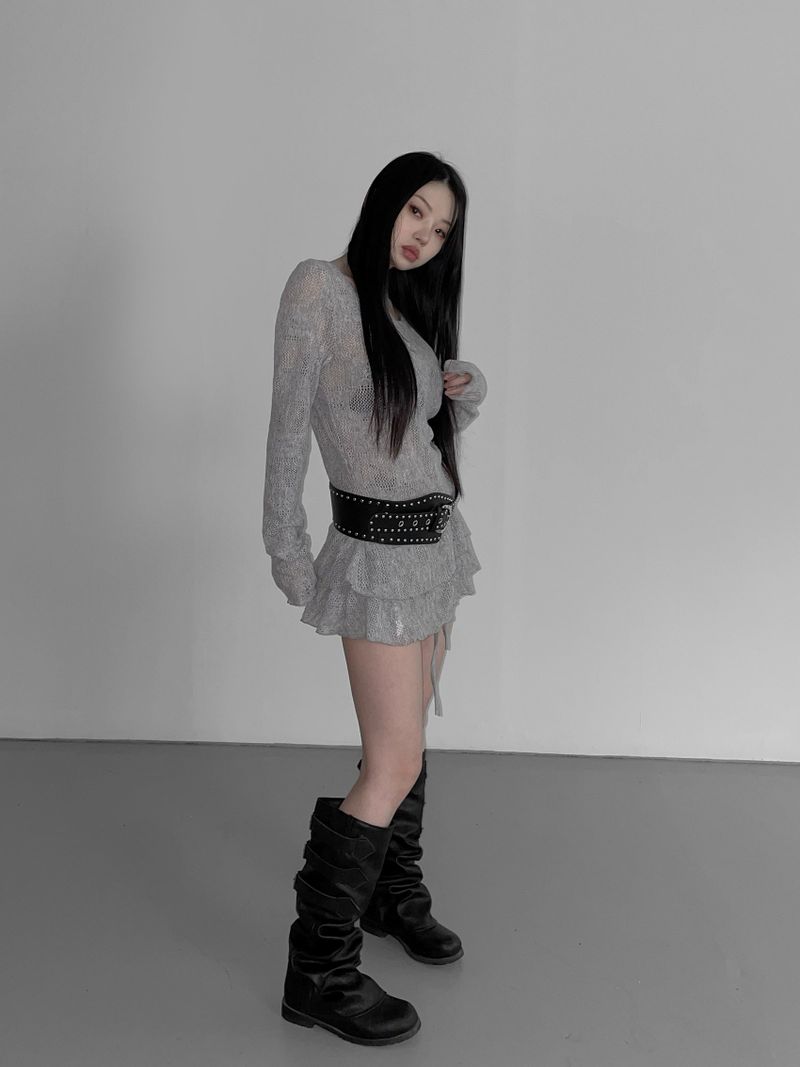 anime knit ops(4 color)