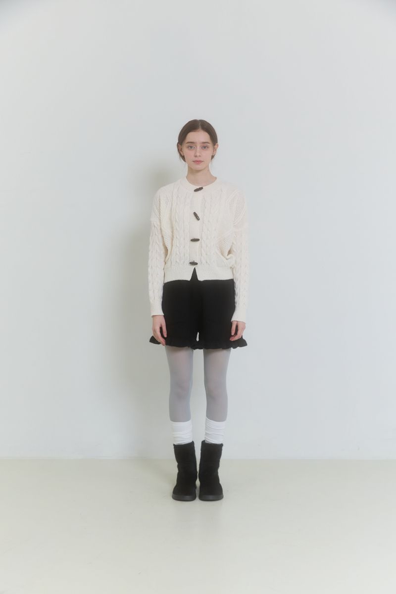 FAIRY FRILL KNIT SHORTS