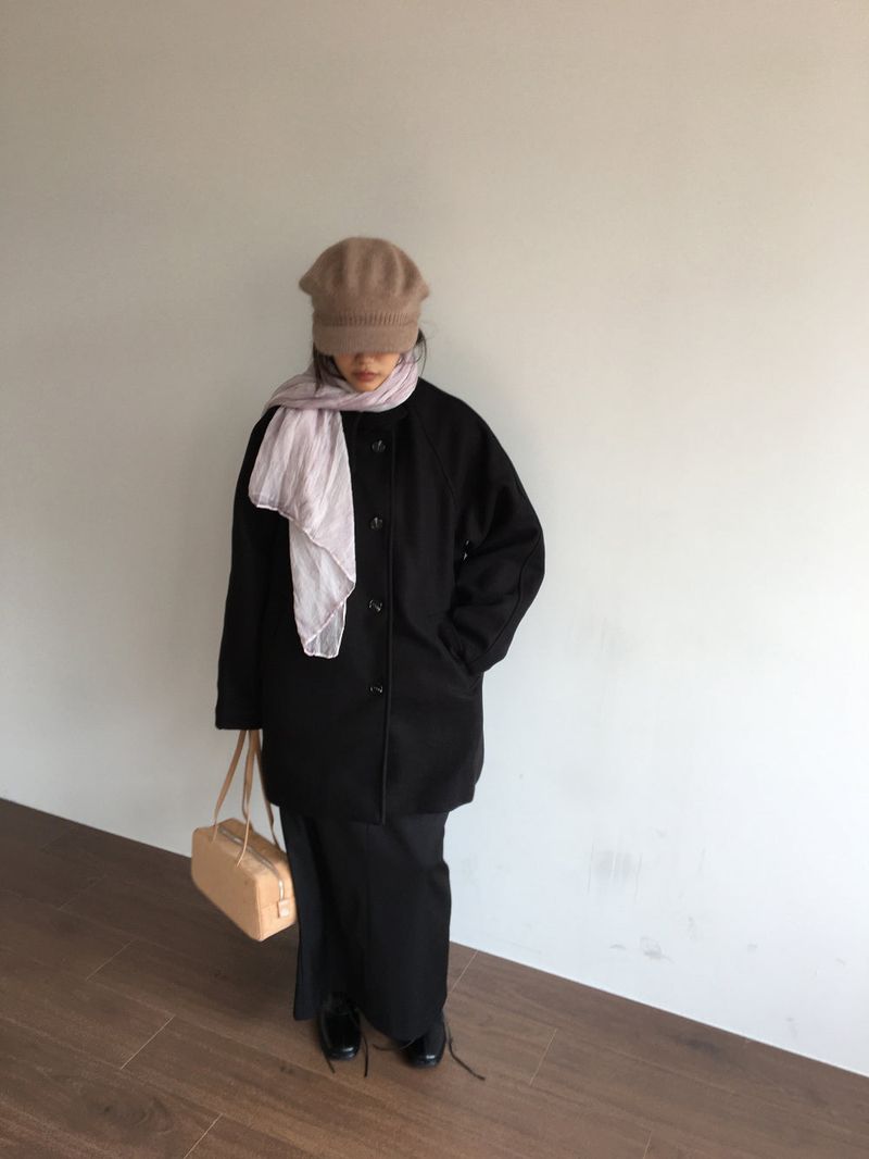 Angora Knit Beret (3color)