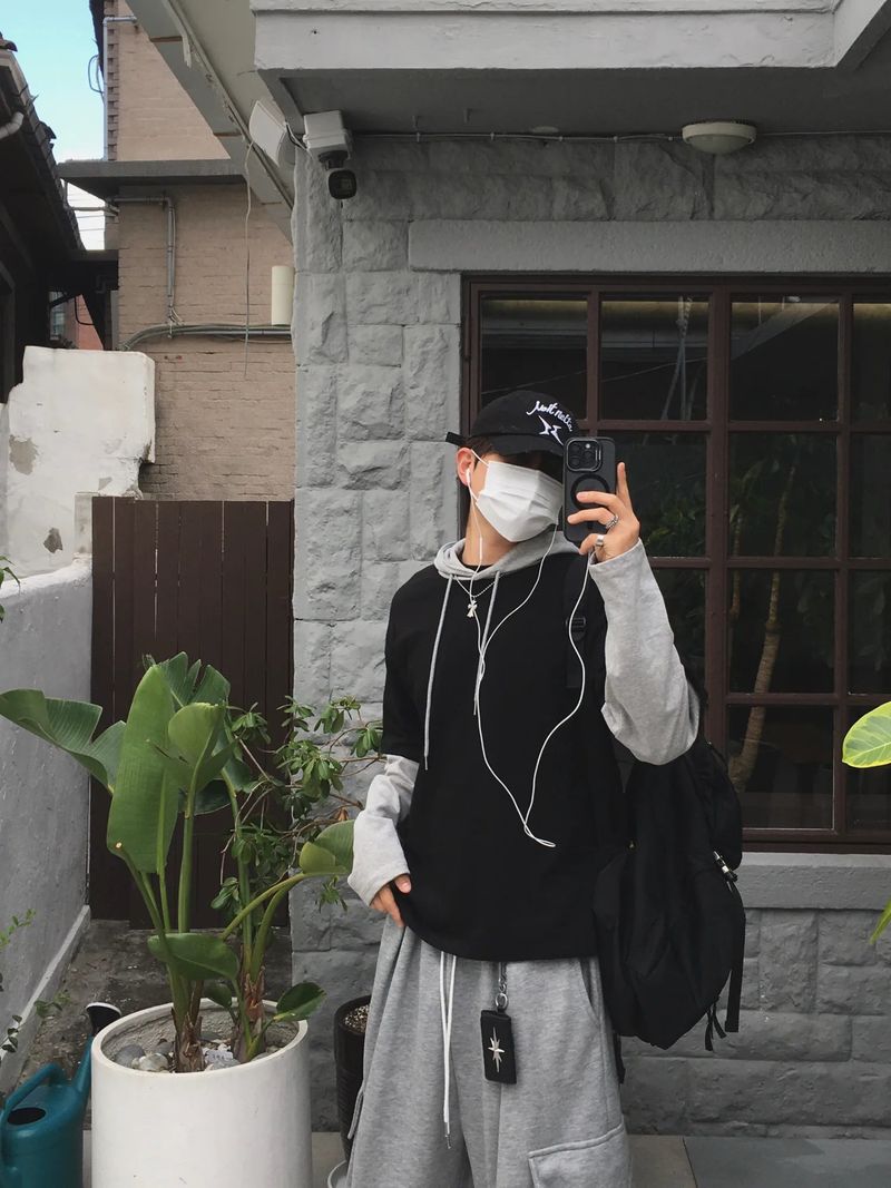 Grade Layer Hooded Long Sleeve T-Shirt 4C