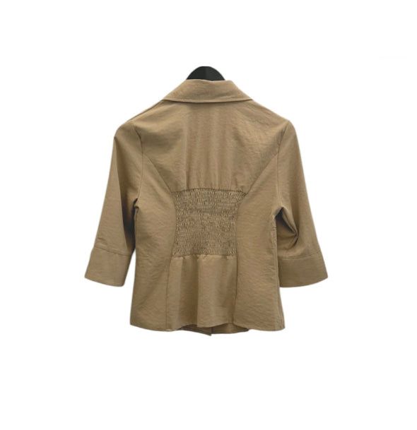Sareon Open Collar Three QuarterShirt