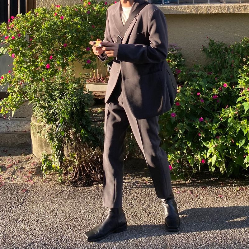 Cent signature set up slim fit slacks