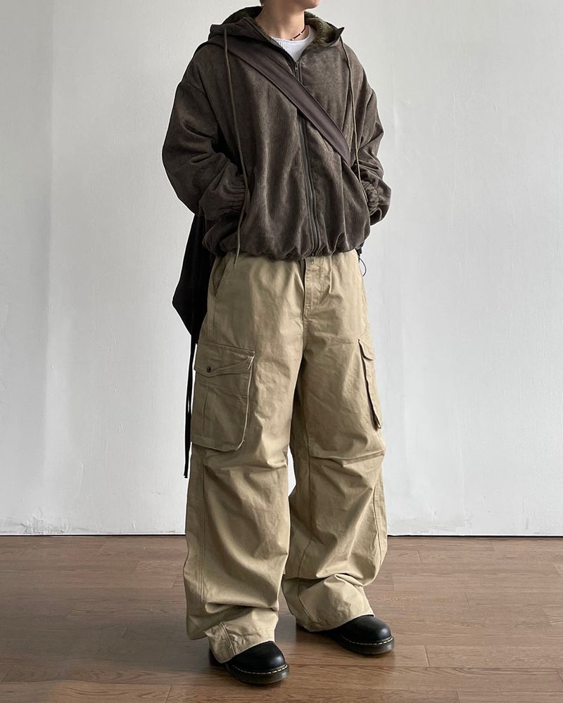 North Corduroy Hooded Jacket