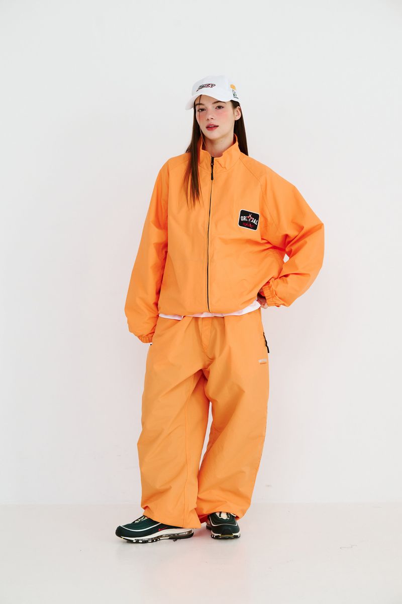 LIGHT WEIGHT WP TRACK JACKET ORANGE