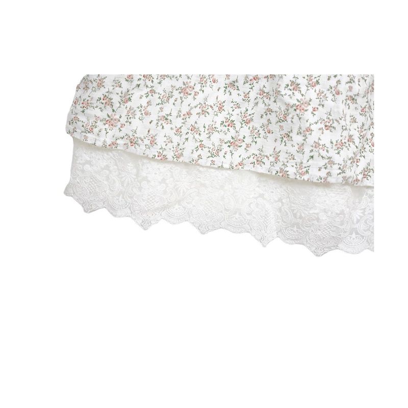 relief flower dress