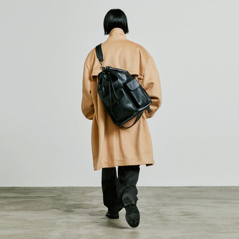 2way outpocket duffle cross bag