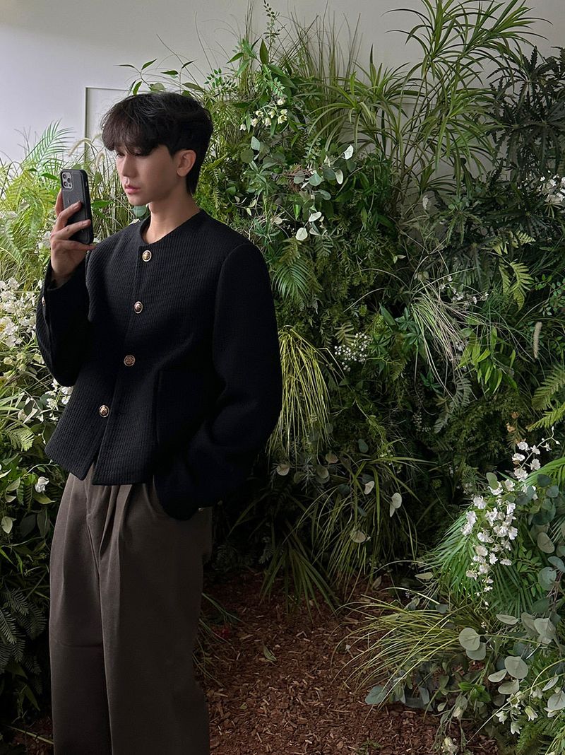 3 TAP Low Tweed Jacket (2color)