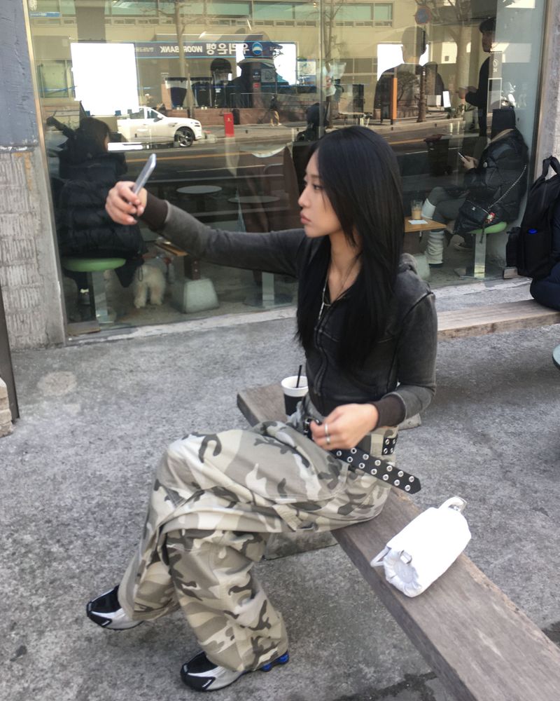 Camo carpenter pants