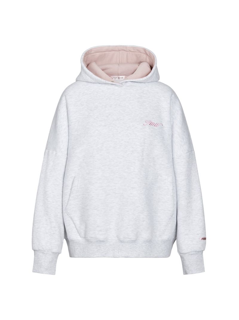 Winter rabbit hoodie (W-MELANGE)