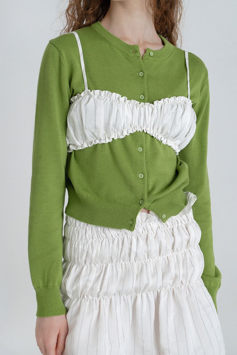 Marche sleeveless top_stripe