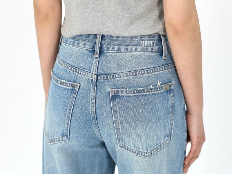 FRADE HEM SLIM WIDE DENIM code 26205