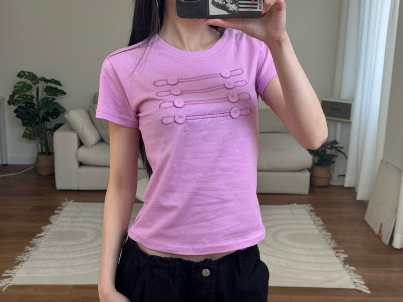 napoleon button tee