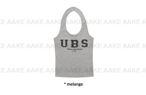 UBS DOT HALTER TOP