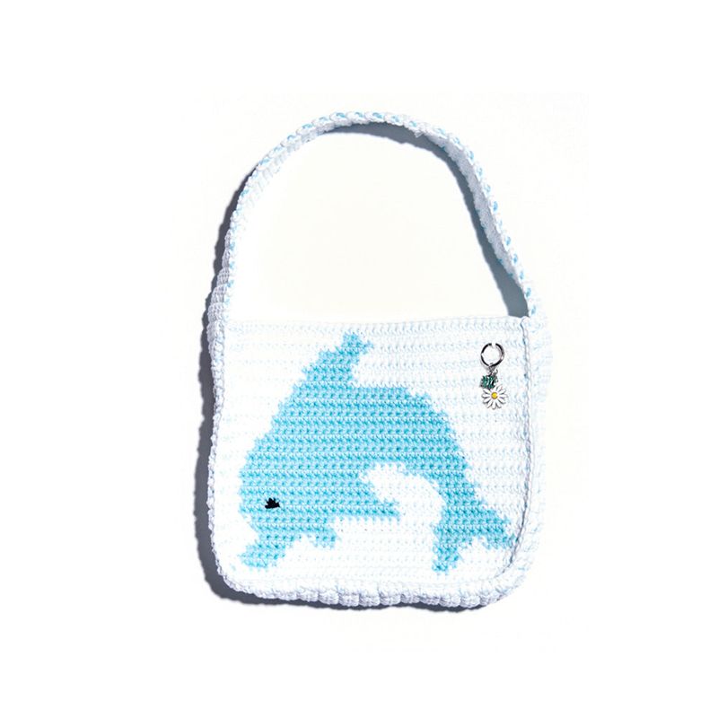 [NiROSERENDIPITY] DOLPHIN SMALL HAND BAG #95 #96