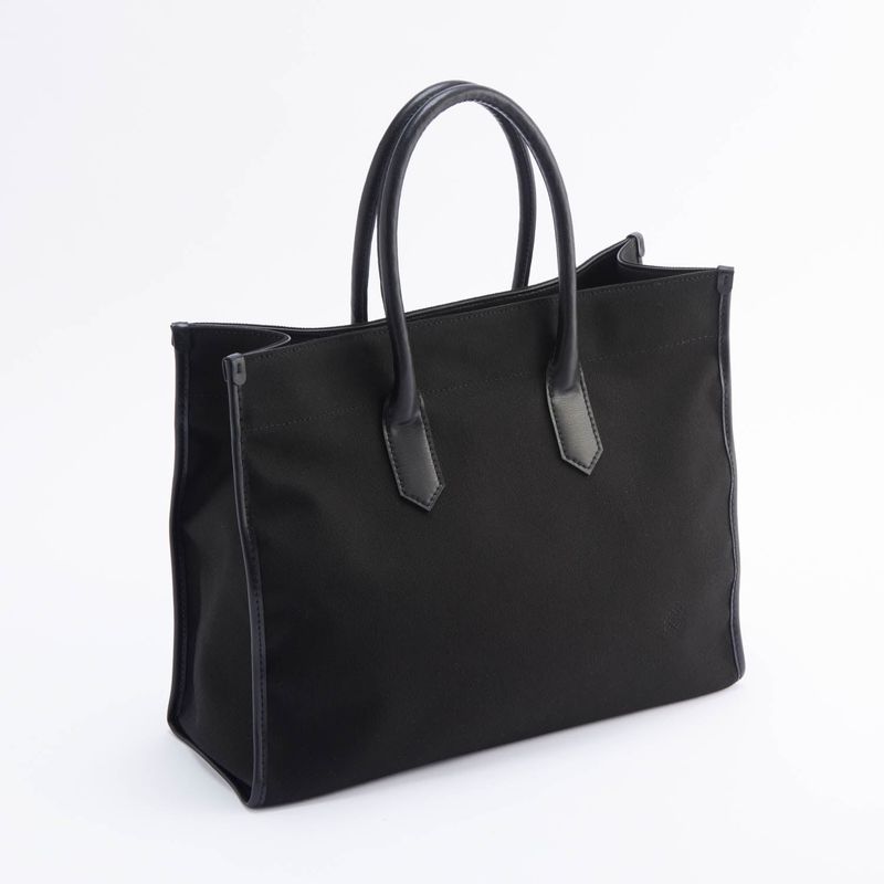 Apple Leather&OrganicCotton Tote bag