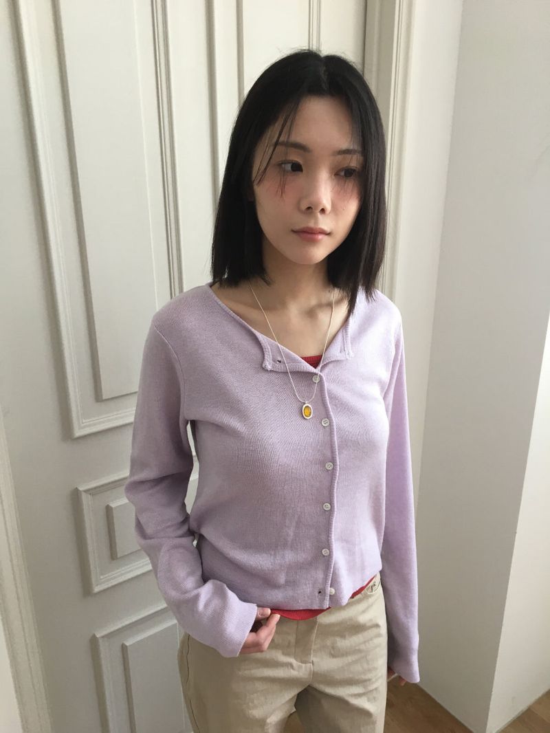 Lunera Round Cardigan (2color)