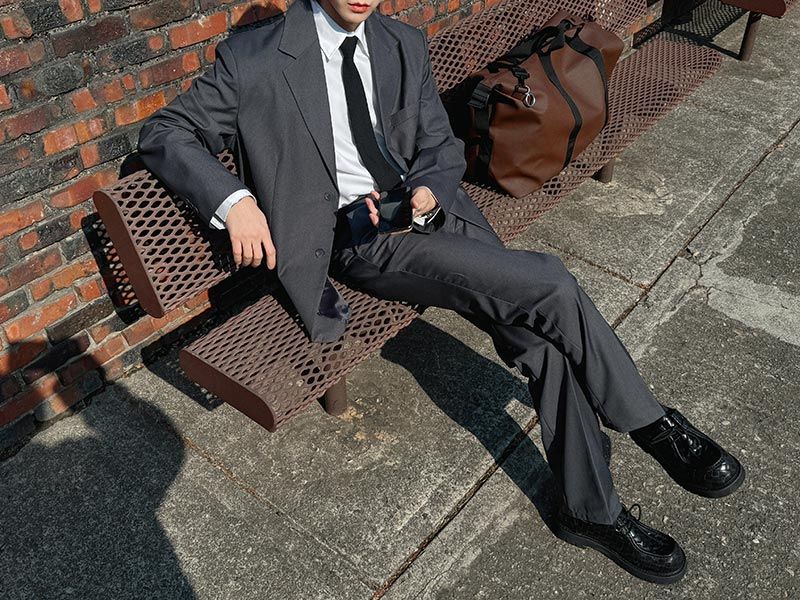 ASCLO TR Regular Semi Wide Slacks (3color)