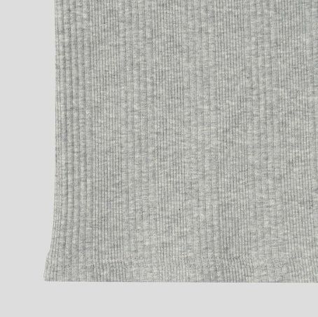 Jireon Half Zip-Up Ribbed Long Sleeve T-Shirt
