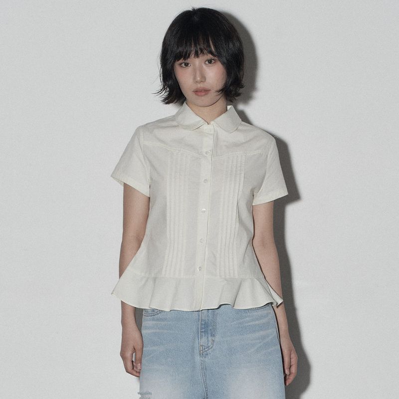 MIDNIGHT MOVE（ミッドナイトムーブ）の「pintuck bl (yellow)（Tops）」