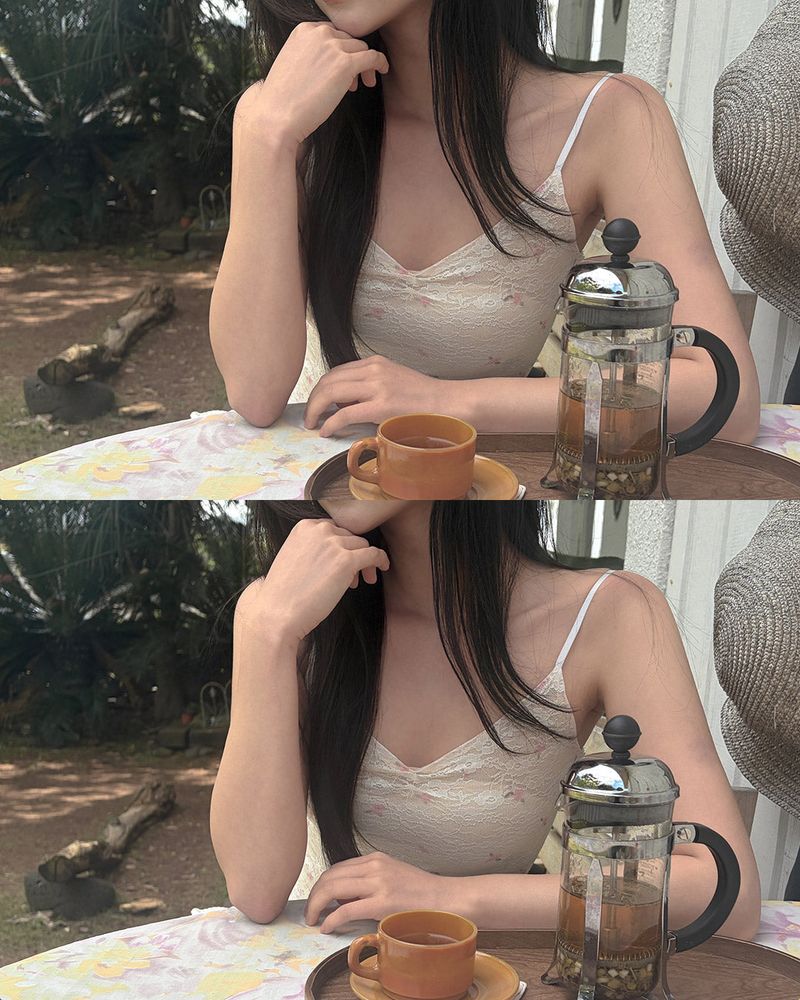 Elanne lace sleeveless