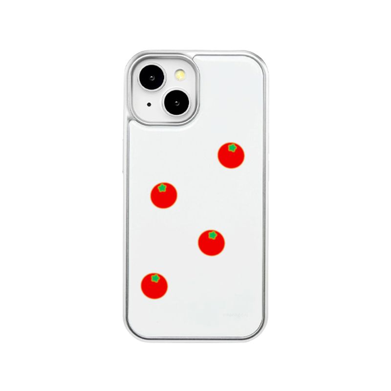 amazing day（アメージング デイ）の「[made] チェリートマト  (silver epoxy bumper case)（スマホグッズ/小物）」