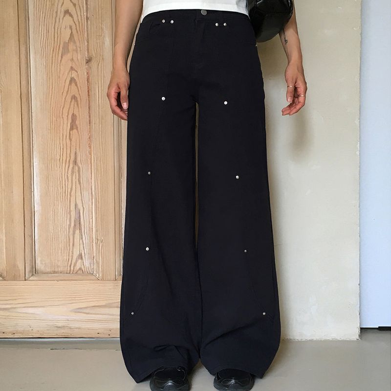 WONDER WONDER(ワンダーワンダー)の「Kirif Slit Rivet Cotton Pants(Pants)」