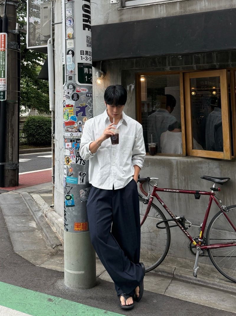 ピーチ パネル バルーン パンツ