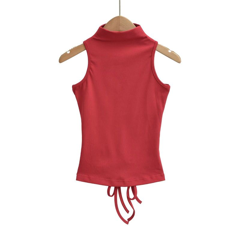 Leona Mock Neck Sleeveless