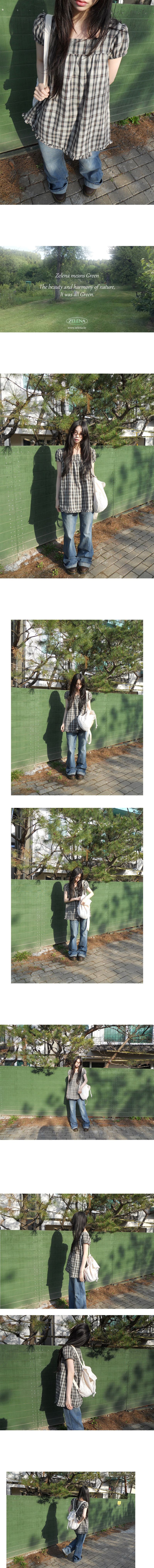 モリンフリルブラウス