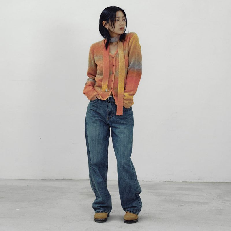 answerisyes（アンサーイズイエス）の「Midnight gradation cardigan（）」