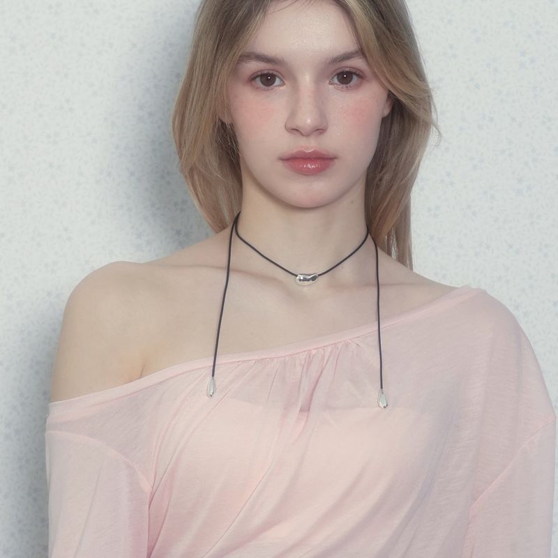 Bean Drop Necklace