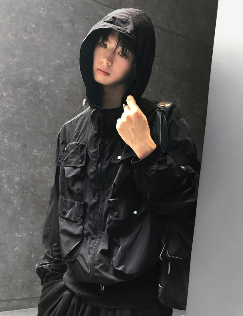 Multi Pocket Windbreaker