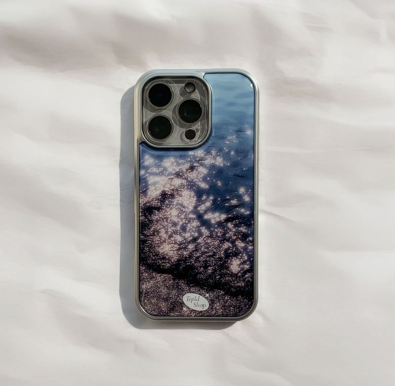 Tepid Shop（テピッドショップ）の「Tepid Sparkling _ エポキシバンパーiPhoneケース（スマホグッズ/小物）」
