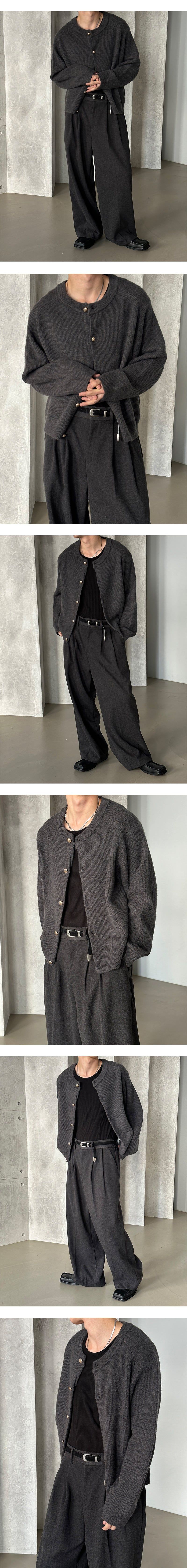  [F/W] Blen round neck cardigan(3color)