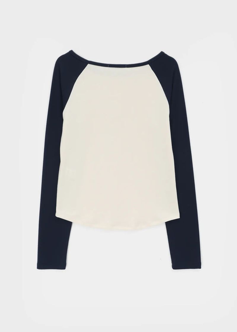 [MADE] Grande Soft Raglan Long Sleeve Tee