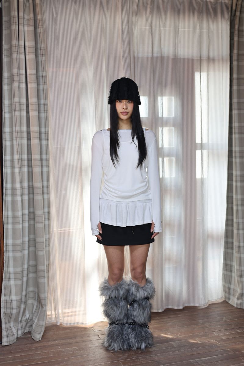 BFEEP(ビーピーピ)の「lace beanie_black(Hats)」
