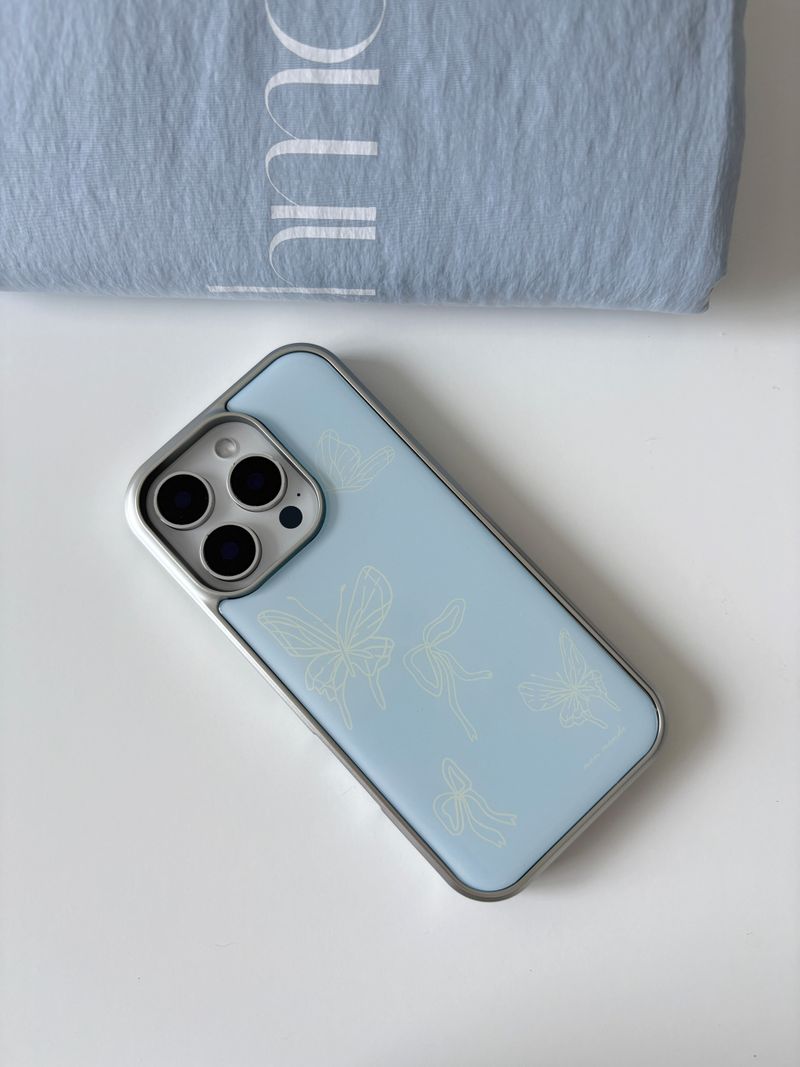 ribbon garden phone case