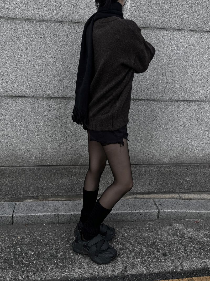 basic soft muffler (2color)