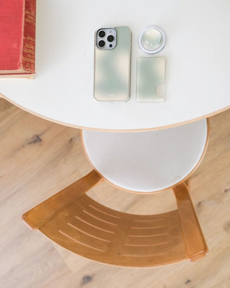 Afternoon Leaf_Silver iPhone Galaxy Case(MagSafe)