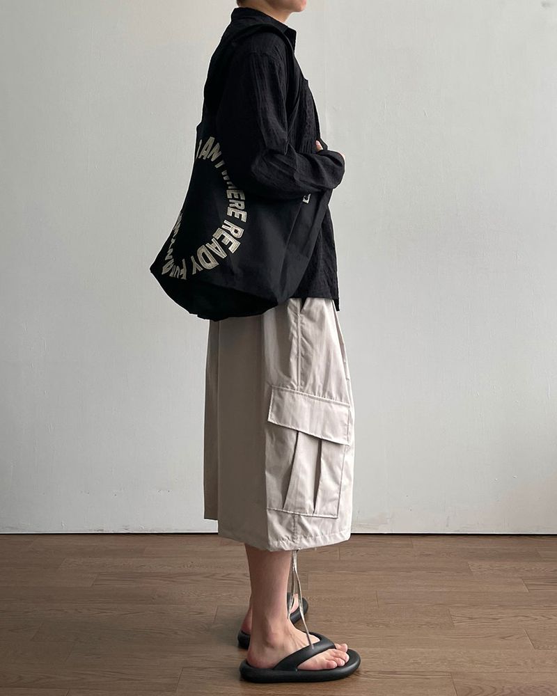 Bungee Cargo Bermuda Pants