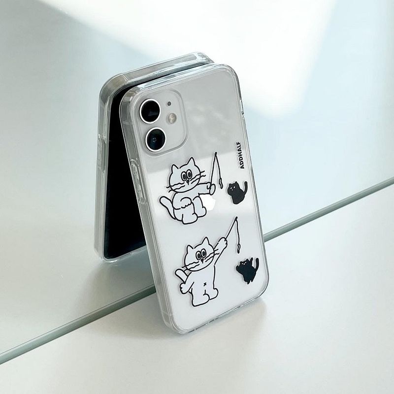 ADDHALF（アドハーフ）の「エディプレーウィスキッテンジェリーハードケース（スマホグッズ/小物）」