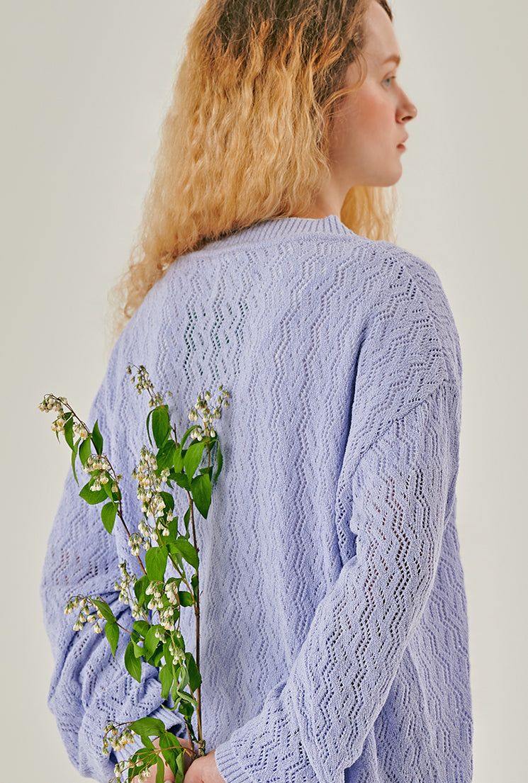 MARCEL CREW NECK KNIT TOP