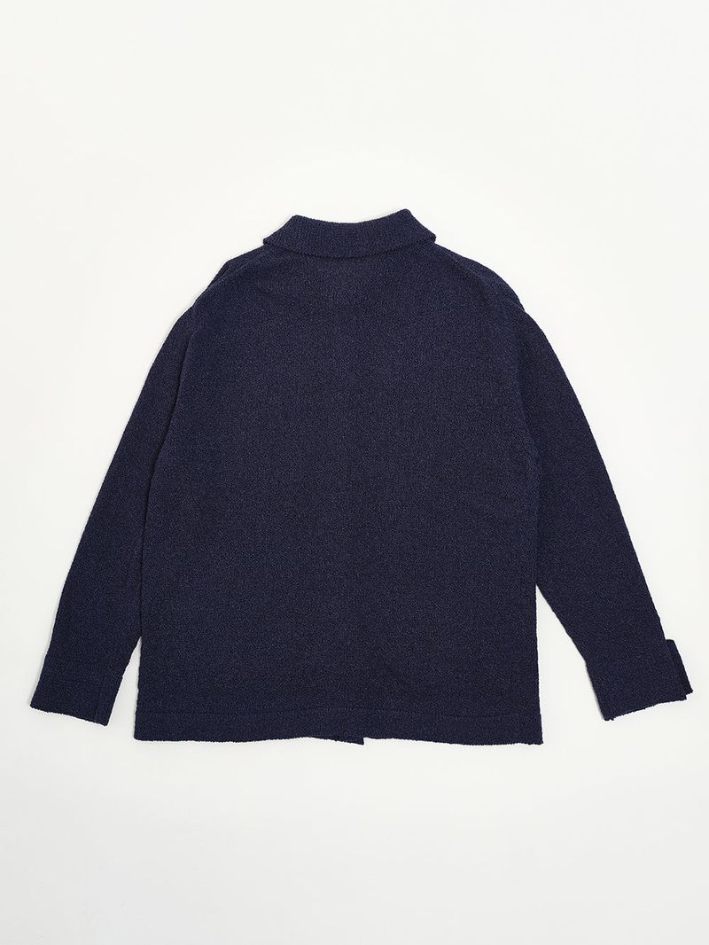 COLLAR CARDIGAN NAVY