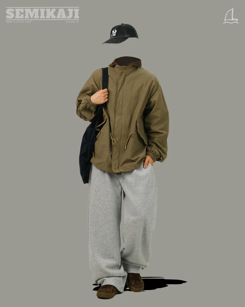 EA String Two-Way Short Field Jacket