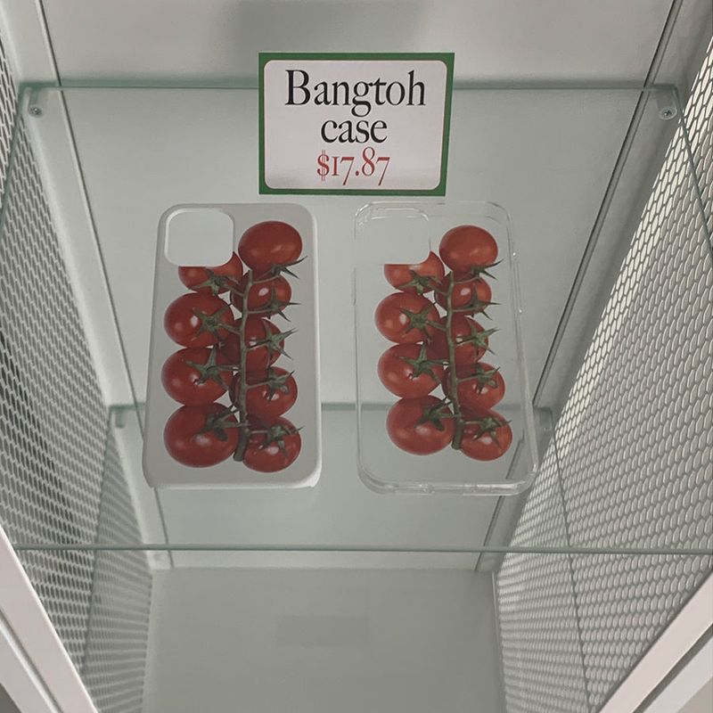 Tomato case - jelly hard