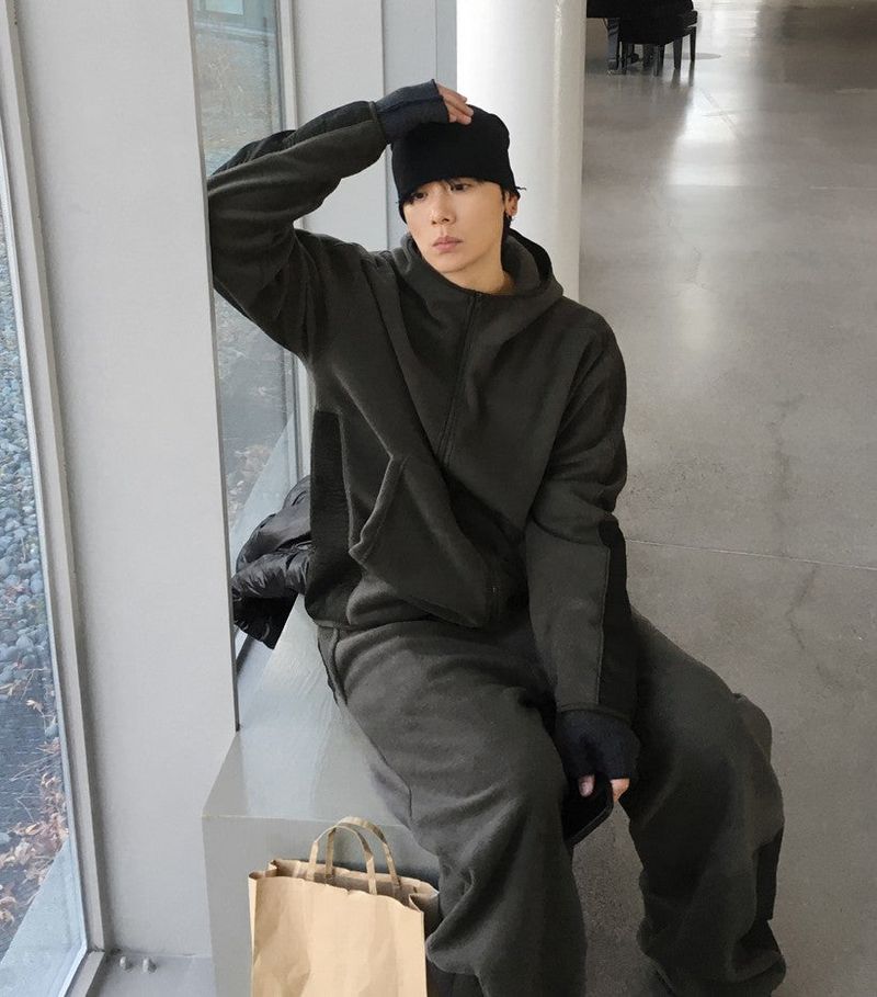 HOLY IN CODE（ホーリーインコード）の「No.1520 fleece CR set-up hood ZIP-UP (3color)（Tops）」