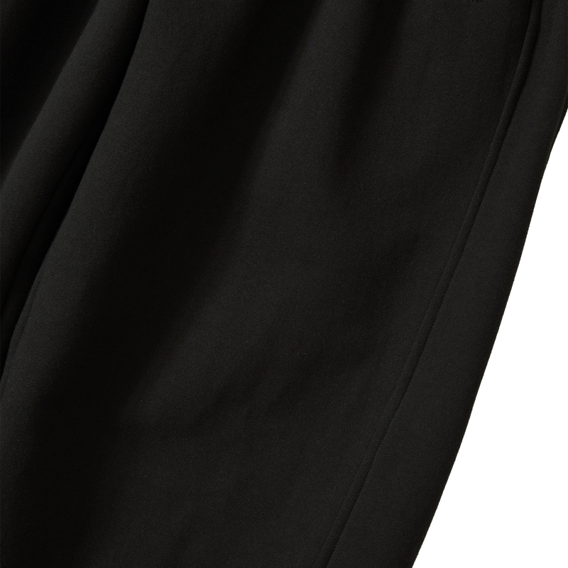 Soft Touch Washed Balloon Wide Sweatpants - BLACK