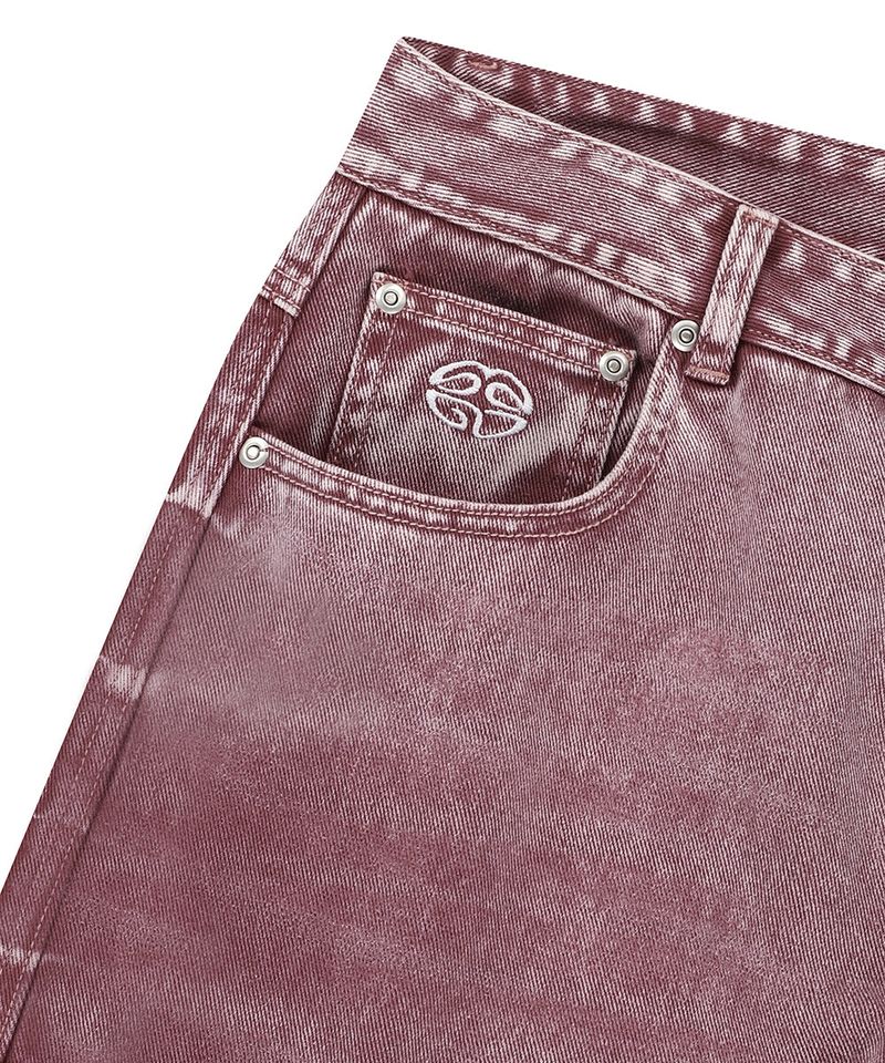 WIDE CARGO DENIM PANT