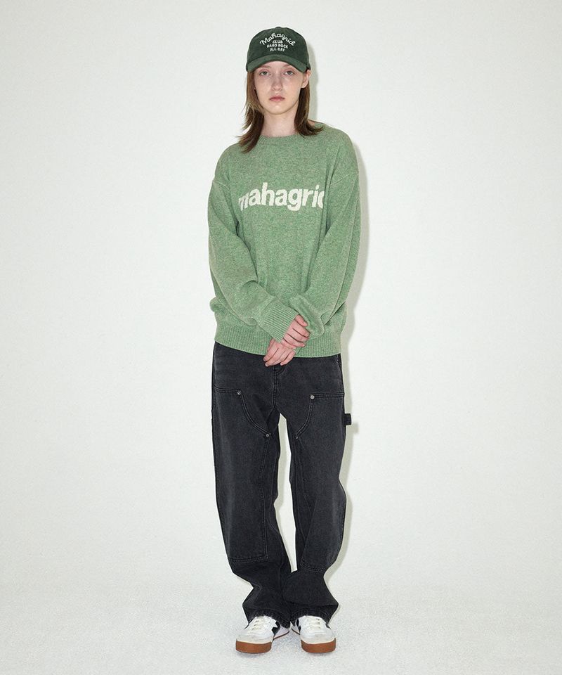 BASIC LOGO KNIT SWEATER